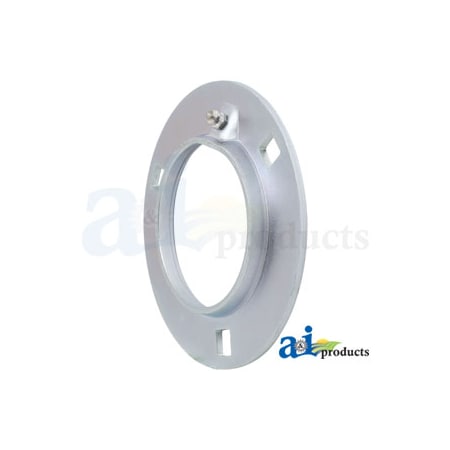 A & I Products Flange Half, Bearing; Re-Lubricatable 3 Bolt W/ Zerk 4" x4" x1" A-F3Z72-I